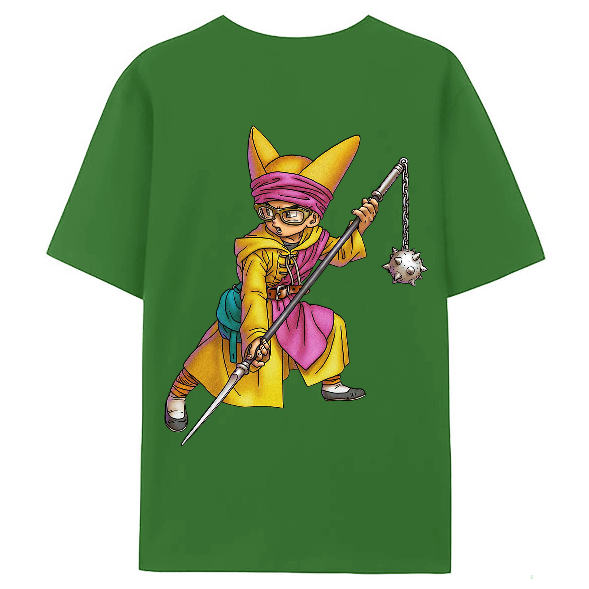 （画像用） ドラゴンクエスト Doragon Kuesuto Dragon Quest レディース半袖Tシャツ(バックプリント)